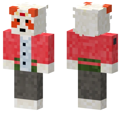 Hochi Red Jacket Minecraft skin