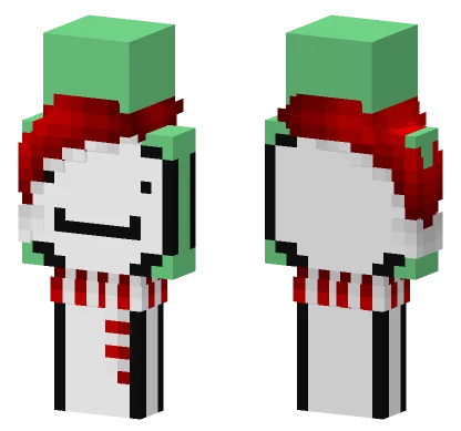 Holly Jolly Dream W Scarf Minecraft skin