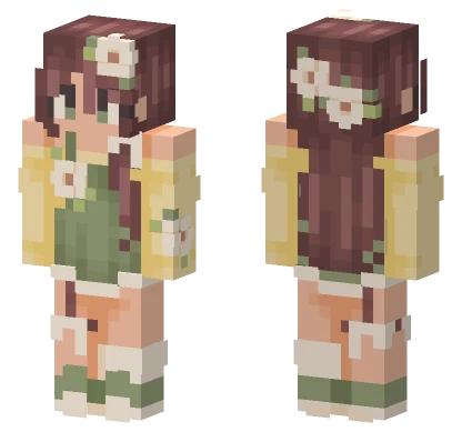 Hollyleaffs And Mistletoe Tr1 Minecraft skin