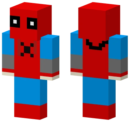 Homade Suit From Spider-Man Homecoming Minecraft skin