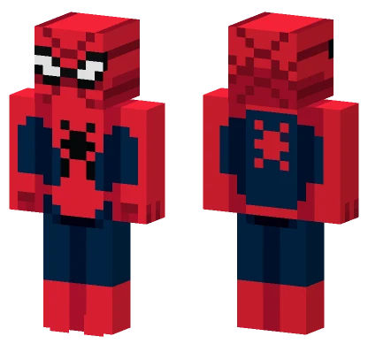 Homan Aranha Spiderman Minecraft skin