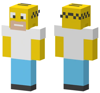 Homer Minecraft skin