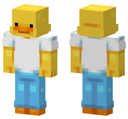 Homer Duckson Minecraft skin