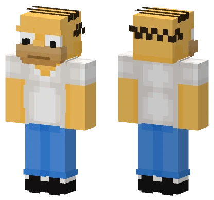 Homer For Jax Minecraft skin