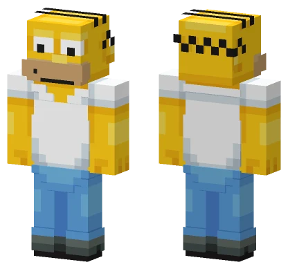 Homer Simpson Skin Minecraft skin