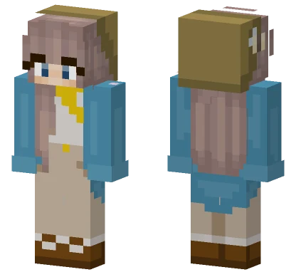 Honey Lighthouse Keeper Minecraft skin
