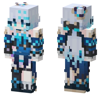 Honkai Star Rail Castorice Minecraft skin