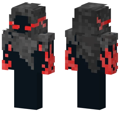 Hooded Aura Guy Minecraft skin