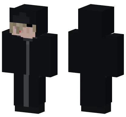 Hooded Demon Minecraft skin