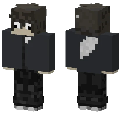 Hooded Figure Minecraft skin