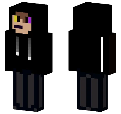Hooded Insanity Base Minecraft skin