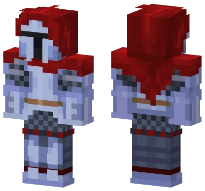 Hooded Knight Minecraft skin