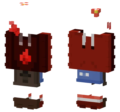 Hoodie Raffle Minecraft skin