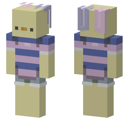 Hoppy Easter Minecraft skin