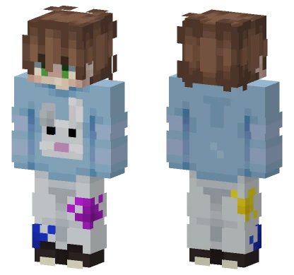 Hoppy Holiday Happy Easter Minecraft skin