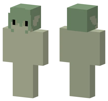 Hoppy The Humanoid Frog Minecraft skin