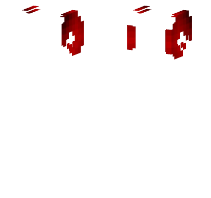 Horn Base Ruby Red Fade Ram Horns Minecraft skin
