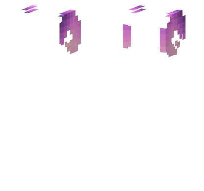 Horn Base Sakura Purple Pink Ram Horns Minecraft skin