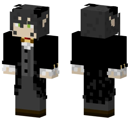 Horned Vampire Boyo Minecraft skin