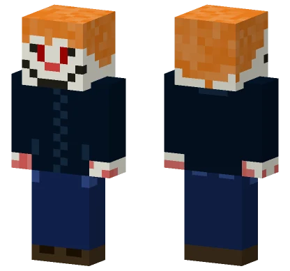 Horror Clown Skin Minecraft skin