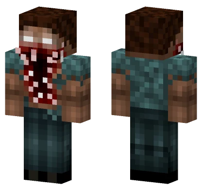 Horror Herobrine Minecraft skin
