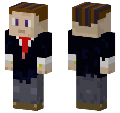 Host of Minecraft Television Minecraft skin