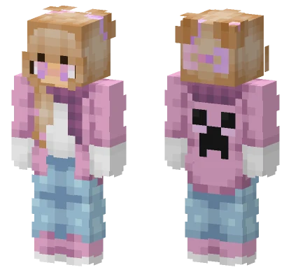 Hot Chocolate Snowcember Day 10 Minecraft skin