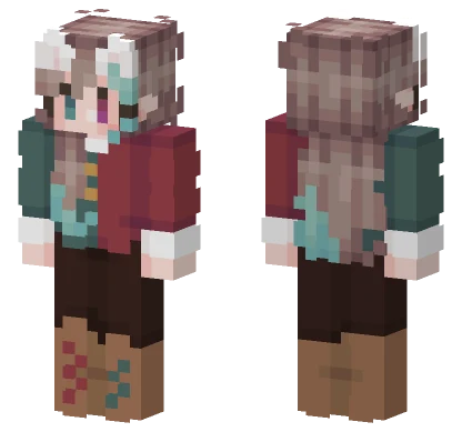 Hot Cocoa OC Minecraft skin