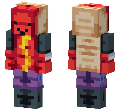 Hot Dog Boxer Minecraft skin