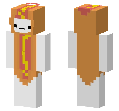 Hot Dog Lover Minecraft skin