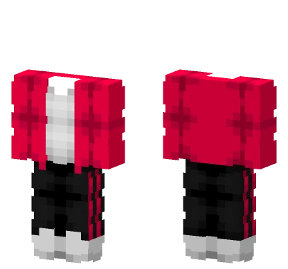 Hot Pink Coat Outfit Minecraft skin
