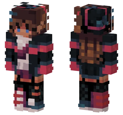 Hoverboard Spell Caster Minecraft skin