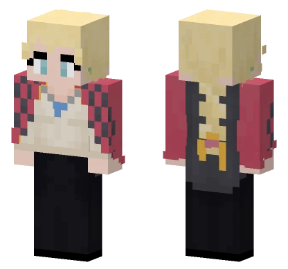 Howl Genderbent Minecraft skin