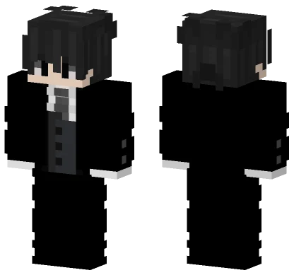 Hrgroup Black Suit Minecraft skin