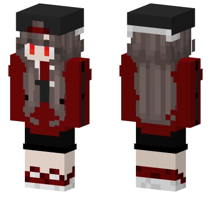 Hu Tao Streetwear Fit Minecraft skin