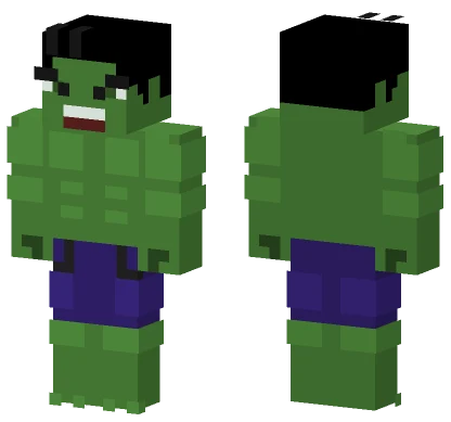 Hulk Minecraft skin