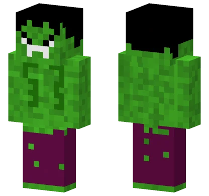 Hulk Minecraft skin