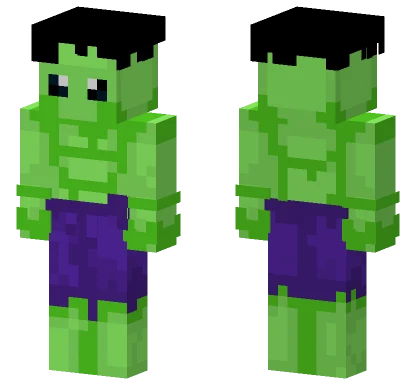 Hulk Minecraft skin