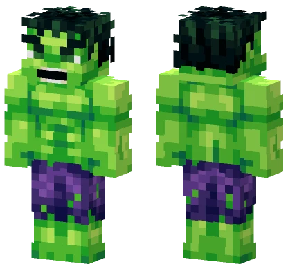 Hulk Minecraft skin