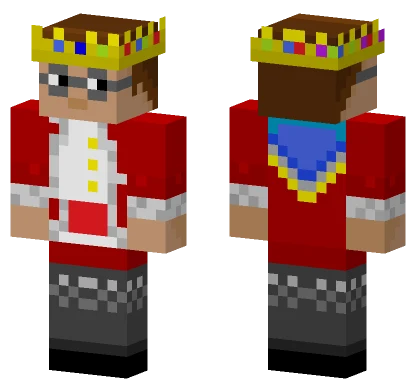 Human Technoblade Minecraft skin