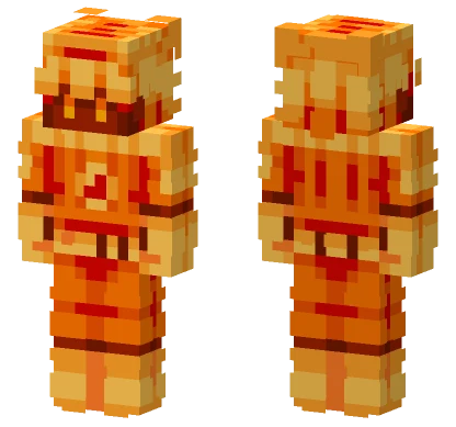 Human Torch Johnny Storm Flame On Minecraft skin