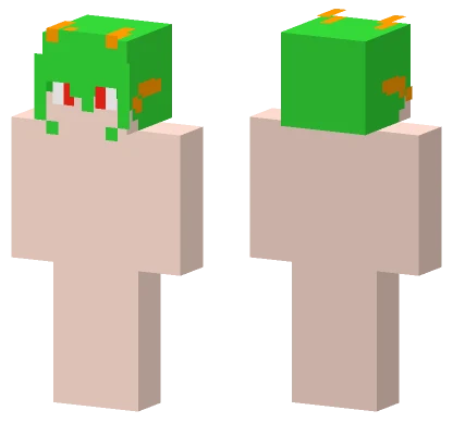Humanoid Caterpillar Minecraft skin