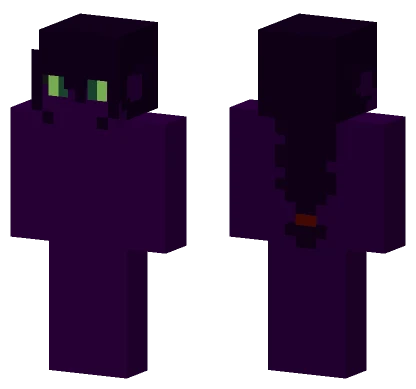 Humanoid Enderman Minecraft skin