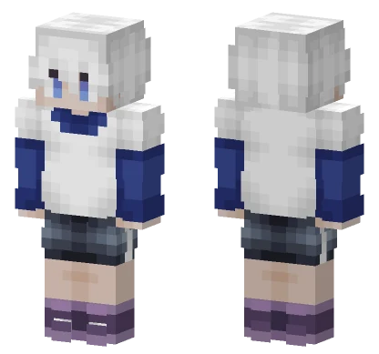 Hunter X Hunter Killua Minecraft skin