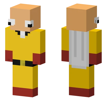 Huuug Saitama Minecraft skin