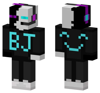 Hybrid Endy Minecraft skin