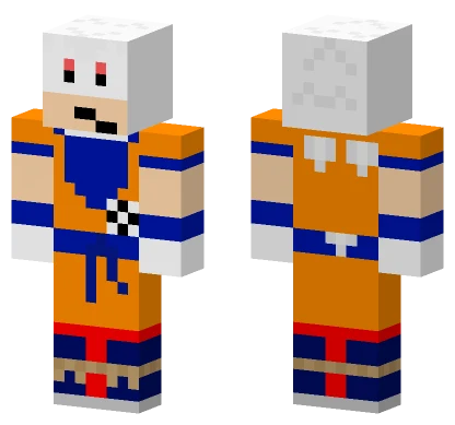 Hyper Sonic Goku Outfit Minecraft skin