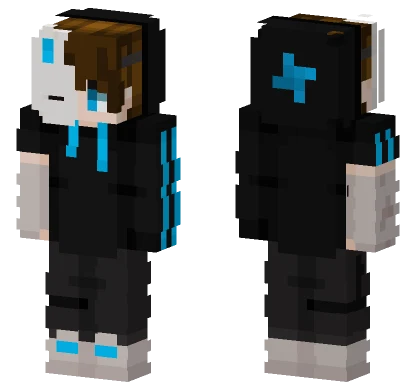I M Blue Of Light Minecraft skin