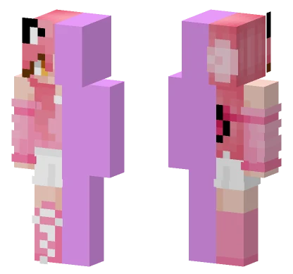 i m collabing with my cousin d Minecraft skin