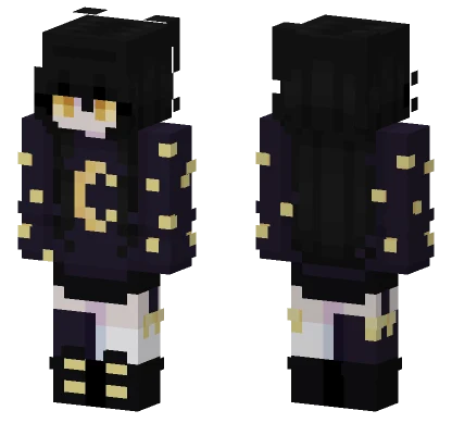 I Watch The Moon Minecraft skin